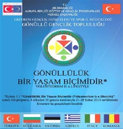 “Gönüllülük Bir Yaşam Biçimidir” Projesi Kabul Edildi